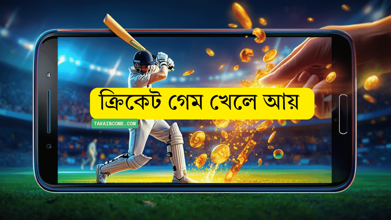 ক্রিকেট গেম খেলে টাকা আয়