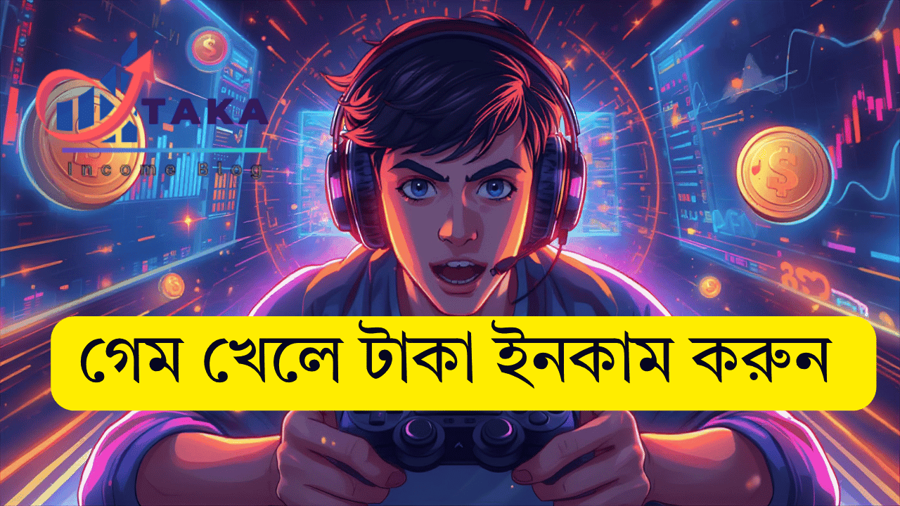 গেম খেলে টাকা ইনকাম