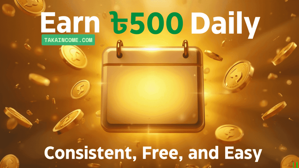 প্রতিদিন 500 টাকা ইনকাম করার উপায়গুলো কি কি 2025 2 Earn money: 500 taka free nagad daily